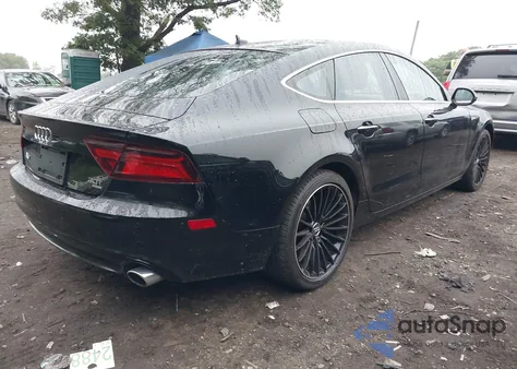 2015 Audi A7 3.0T Premium Plus from USA, damaged, VIN WAUWGAFC3FN028199